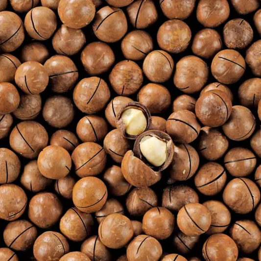 Premium Macadamia Nuts In Shell With Vanilla Infusion 500g